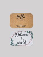 ست بیمارستانی - روبدوشامبر -دورپیچ و کلاه - هدبند مادر طرح ویلیج (Village) سایز 2 - Image 2