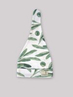ست بیمارستانی - روبدوشامبر سایز 2 -سرهمی و کلاه - هدبند مادر طرح زیتون (Olive) - Image 3