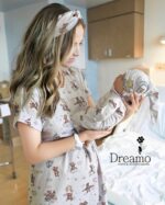 پیراهن شیردهی تک طرح تدی Teddyسایز 2