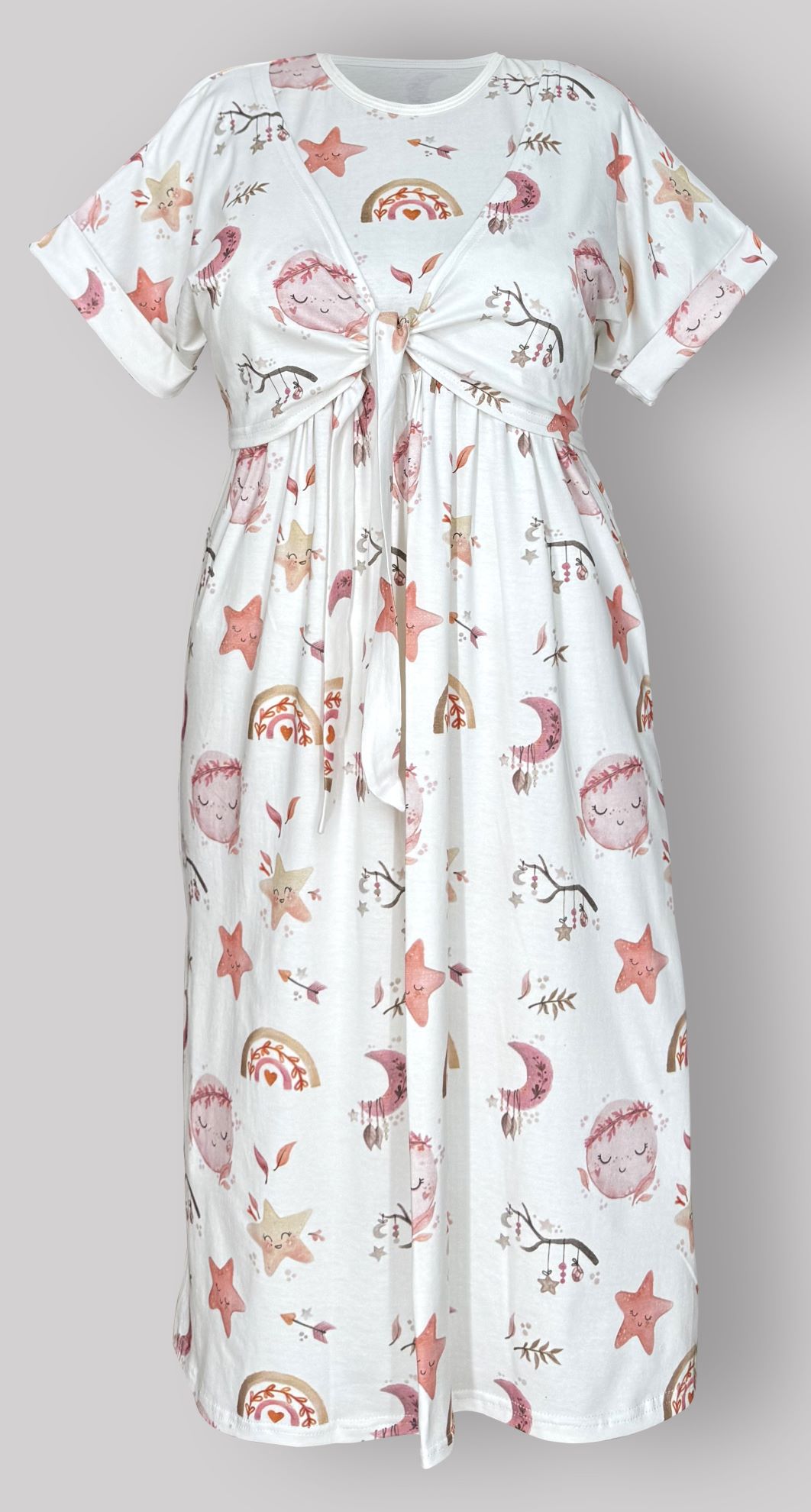 303 پیراهن شیردهی تک طرح آسمان بوهو Boho Sky سایز 1 - Image 1