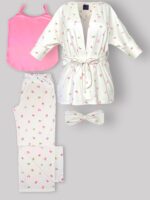 ست 4 تکه بیمارستانی طرح پروانه