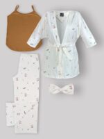 ست 4 تکه بیمارستانی طرح مادلین