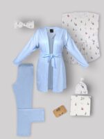 ست 6 تکه شیردهی طرح پیتر ربیت با دورپیچ و کلاه