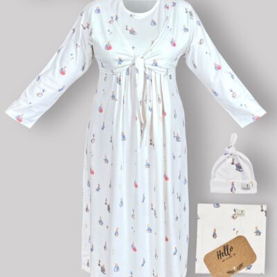 ست پیراهن بارداری،شیردهی و زایمان طرح پیتر ربیت