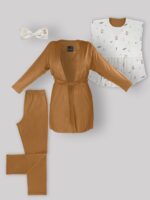 ست 4 تکه شیردهی طرح مادلین