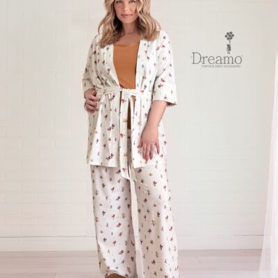 ست 4 تکه بیمارستانی طرح ماریگلد-Marigold