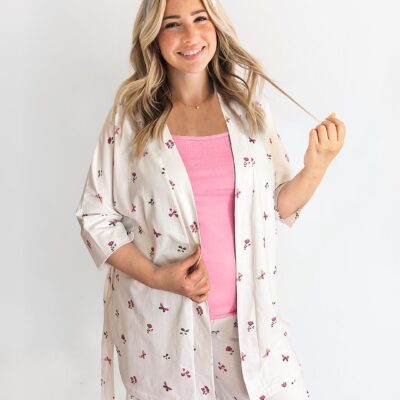 ست 4 تکه بیمارستانی طرح پروانه