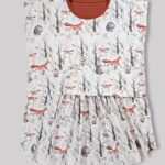 بلوز شیردهی مادر طرح جنگل - سایز2 - تمام پنبه ارگانیک ضد حساسیت|برند دریمو