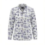 ست بلوز و شلوار 100% پنبه ارگانیک طرح ویلیج Village | برند دریمو - Image 4