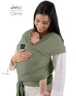 آغوشی پارچه‌ای زیتونی مدل استاندارد
