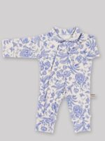 ست سرهمی و کلاه (سایز 0 تا 2 ماه) پنبه ارگانیک طرح ویولا (Viola) | برند دریمو - Image 2