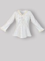 ست بلوز و شلوار کژوال (بدون هدبند/ تل) پنبه ارگانیک طرح اسکارلت (Scarlet) | برند دریمو - Image 5