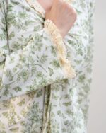 ست بلوز و شلوار کژوال بارداری / راحتی (بدون هدبند/ تل) پنبه ارگانیک طرح هربا (Herba) | برند دریمو - Image 4