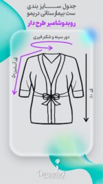 ست 3 تکه راحتی / بیمارستانی (بدون هدبند/ تل) پنبهٔ ارگانیک طرح فلورا (Flora) | برند دریمو - Image 5