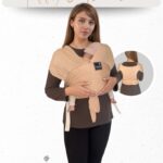 آغوشی پارچه ای تابستانی | مدل Easy fit | پارچه Z Plus | رنگ کرم تافی | برند دریمو