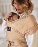 آغوشی پارچه ای 4 فصل | مدل Easy fit | پارچه Z Plus | رنگ کرم تافی | برند دریمو - Image 2