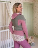 آغوشی پارچه ای 4 فصل | مدل Easy fit | پارچه Z Plus | رنگ طوسی | برند دریمو - تصویر 3